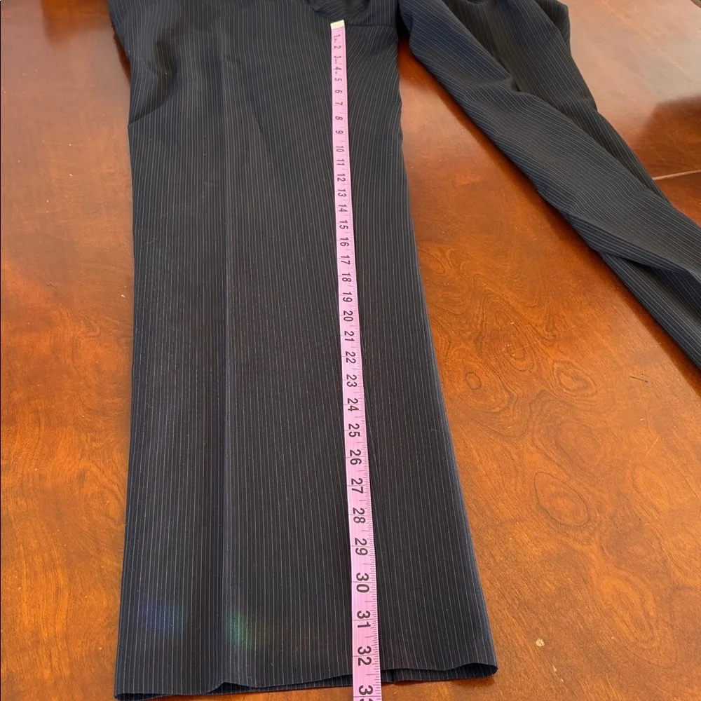 JF J.Ferrar Charcoal Pinstripe Suit. GUC‎